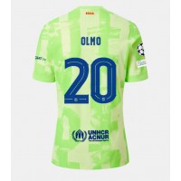 Barcelona Dani Olmo #20 Tretí futbalový dres 2024-25 Krátky Rukáv